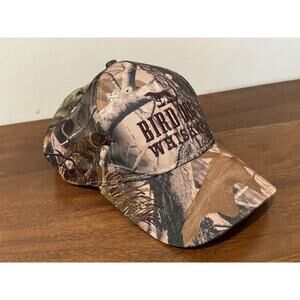 NEW Bird Dog Whiskey Camouflage Strapback Hat Embroidered Dog - Camo